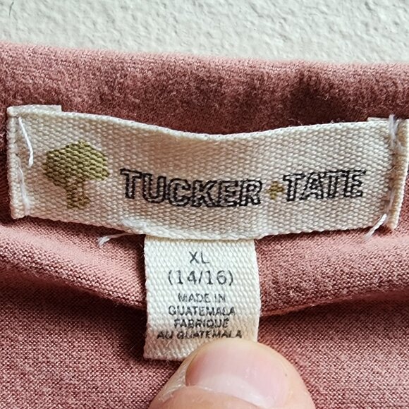 Tucker + Tate Mauve Scoop Neck Short Sleeve Jersey Size XL - Picture 7 of 14
